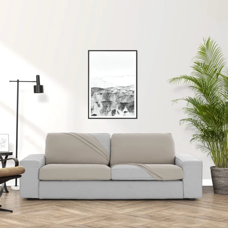 Assento ou encosto bielástico Bronx | Textura suave | Ajuste firme | Lavagem simples e durável Assento ou encosto bielástico Bronx | Textura suave | Ajuste firme | Lavagem simples e durável