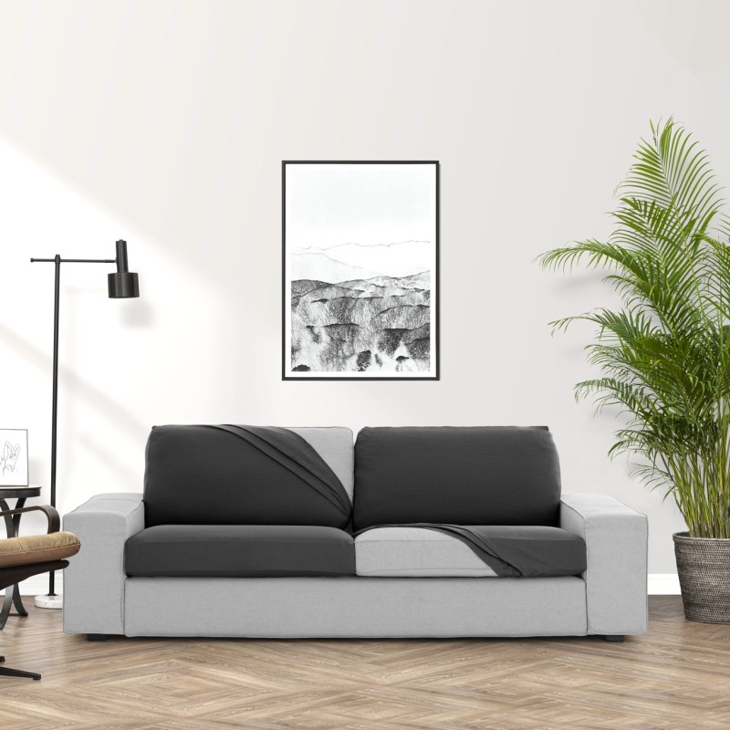 Assento ou encosto bielástico Bronx | Textura suave | Ajuste firme | Lavagem simples e durável Assento ou encosto bielástico Bronx | Textura suave | Ajuste firme | Lavagem simples e durável