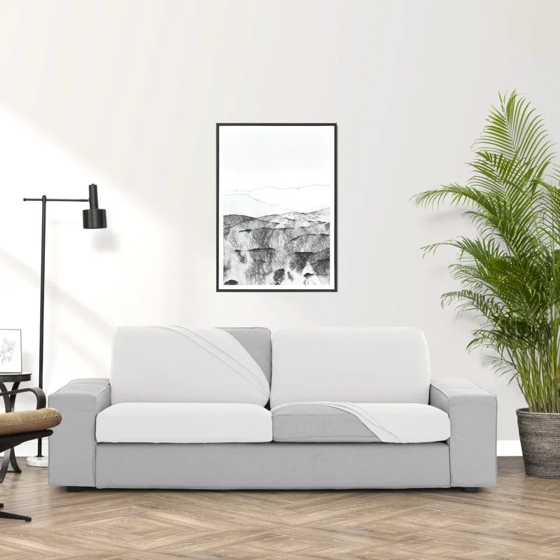 Assento ou encosto bielástico Bronx | Textura suave | Ajuste firme | Lavagem simples e durável Assento ou encosto bielástico Bronx | Textura suave | Ajuste firme | Lavagem simples e durável