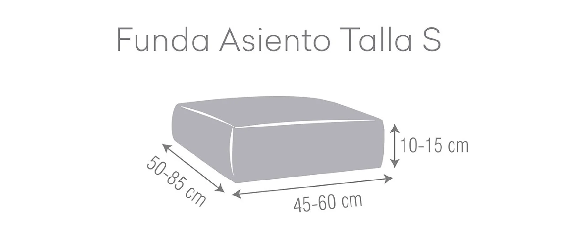 Cobertura do assento ou do encosto do sofá com elasticidade bidirecional Modelo Thor Cobertura do assento ou do encosto do sofá com elasticidade bidirecional Modelo Thor
