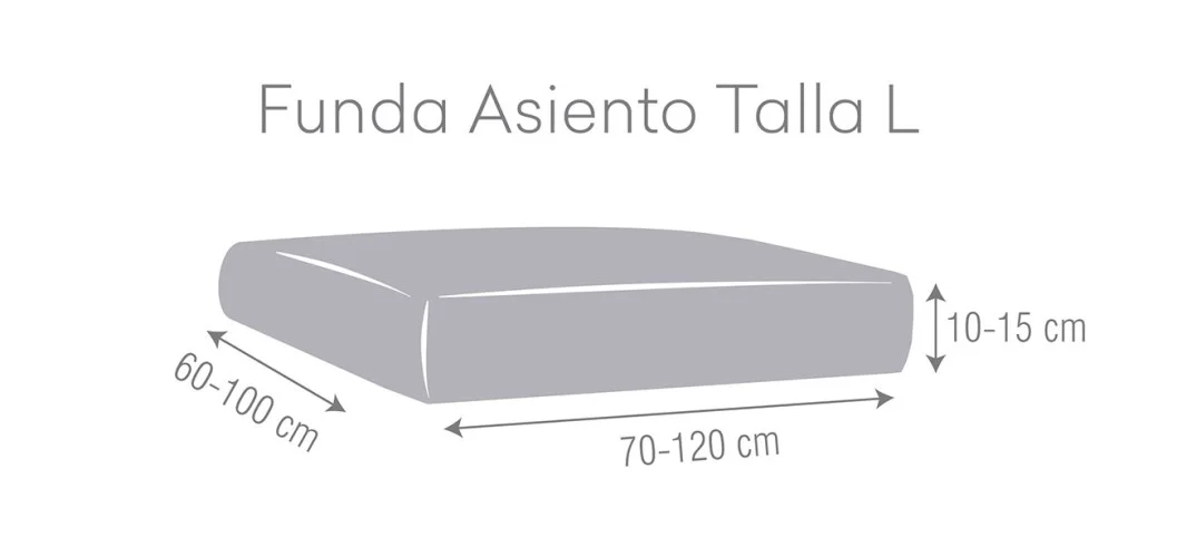 Encosto sofá bielástico Thor | Tecido com relevo | Ajuste perfeito | Lavagem fácil e duradoura