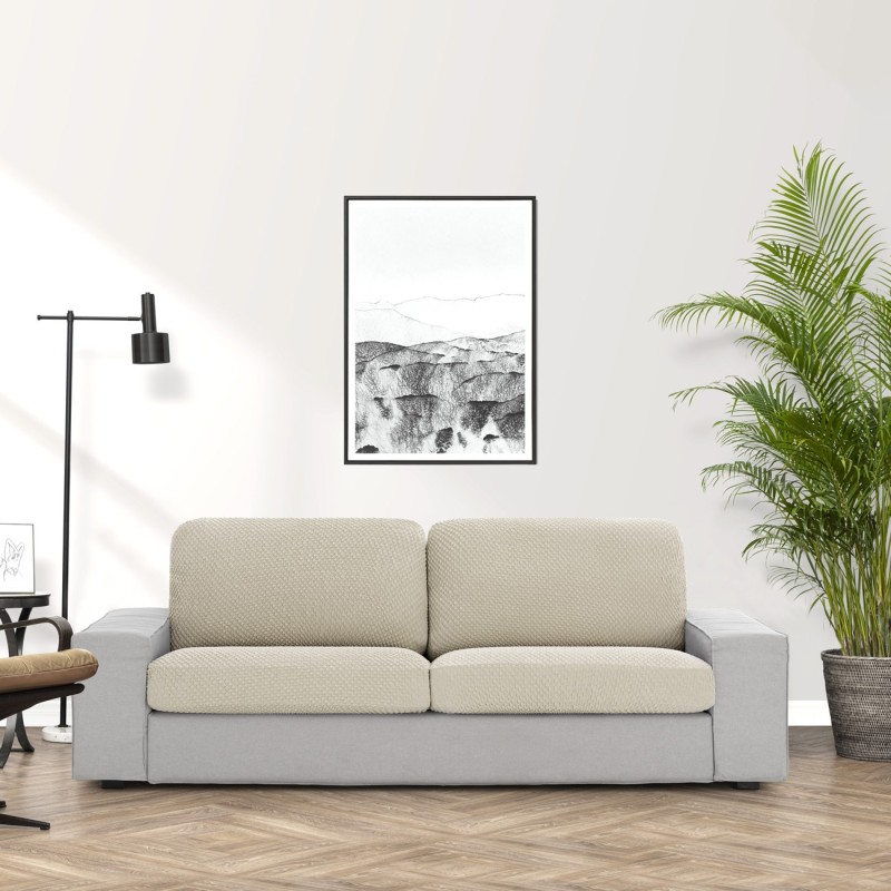 Encosto sofá bielástico Thor | Tecido com relevo | Ajuste perfeito | Lavagem fácil e duradoura Encosto sofá bielástico Thor | Tecido com relevo | Ajuste perfeito | Lavagem fácil e duradoura