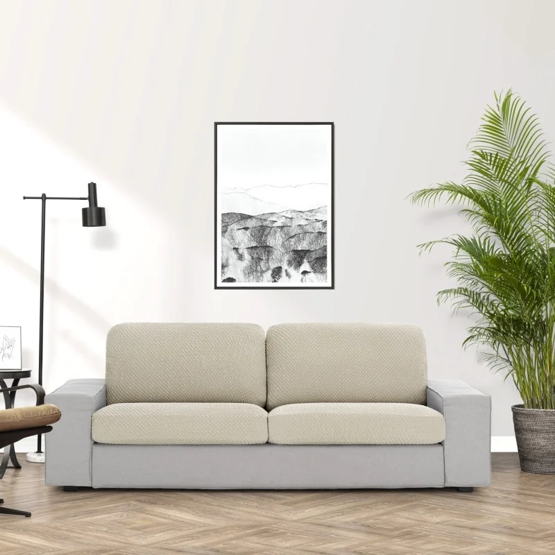 Encosto sofá bielástico Thor | Tecido com relevo | Ajuste perfeito | Lavagem fácil e duradoura Encosto sofá bielástico Thor | Tecido com relevo | Ajuste perfeito | Lavagem fácil e duradoura