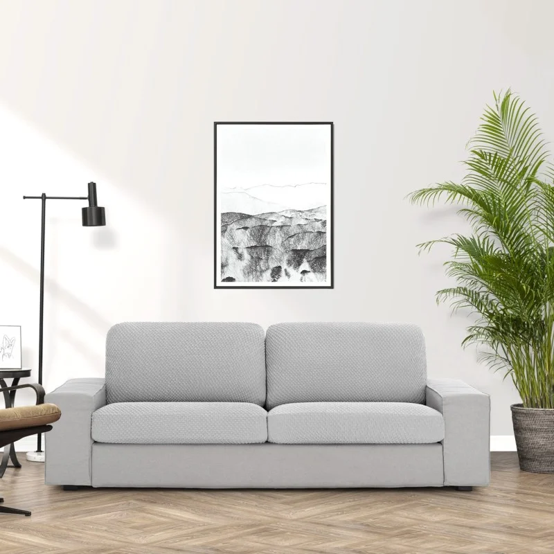 Encosto sofá bielástico Thor | Tecido com relevo | Ajuste perfeito | Lavagem fácil e duradoura Encosto sofá bielástico Thor | Tecido com relevo | Ajuste perfeito | Lavagem fácil e duradoura