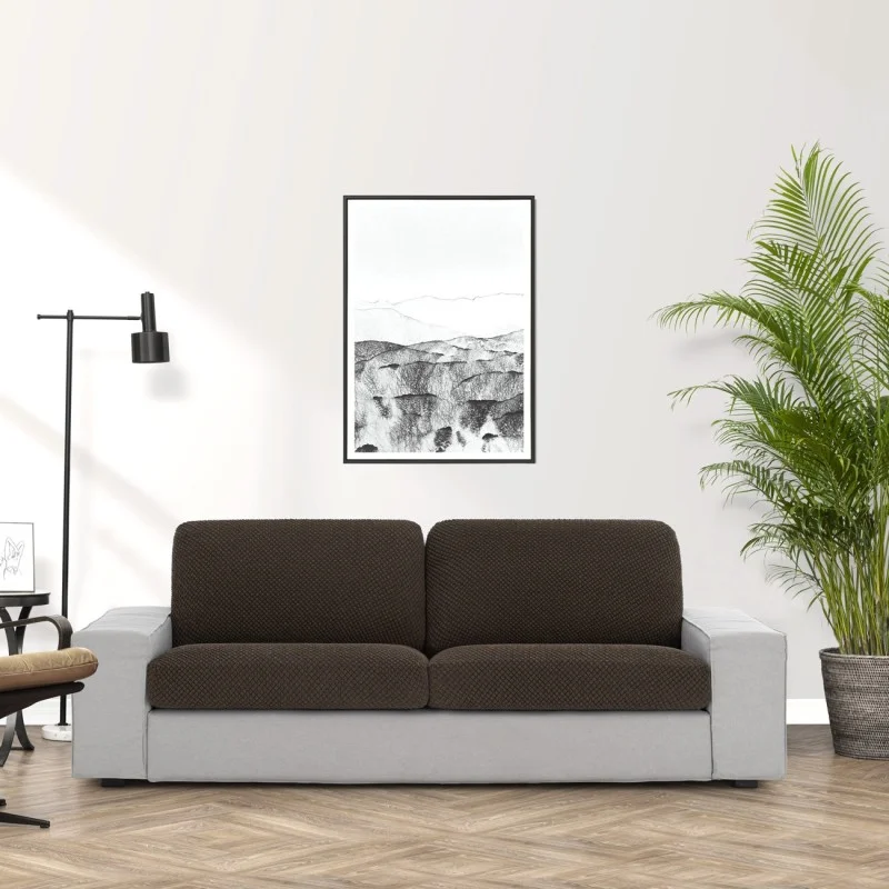 Encosto sofá bielástico Thor | Tecido com relevo | Ajuste perfeito | Lavagem fácil e duradoura Encosto sofá bielástico Thor | Tecido com relevo | Ajuste perfeito | Lavagem fácil e duradoura