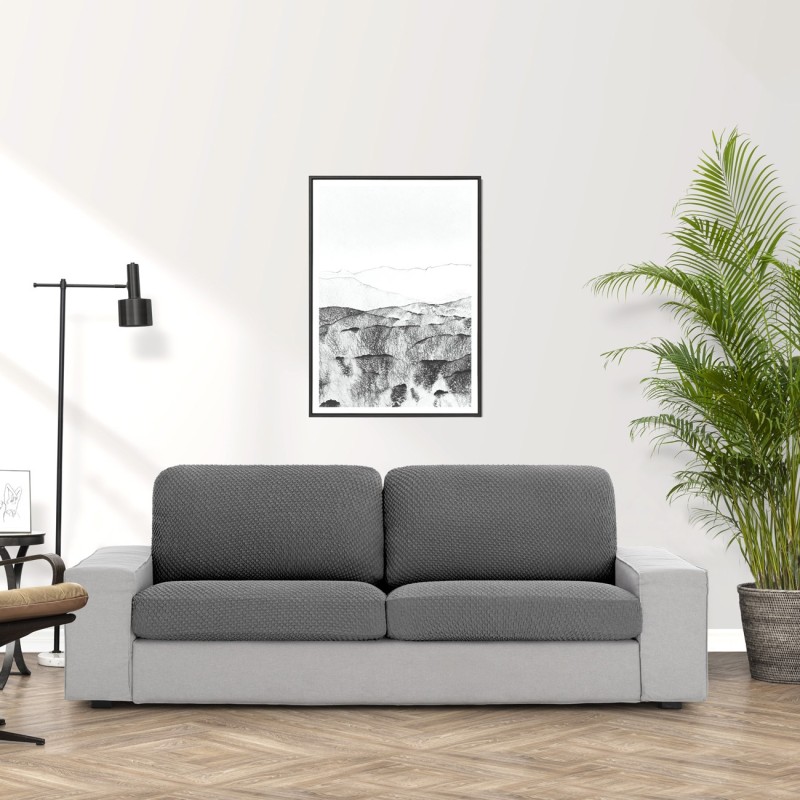 Encosto sofá bielástico Thor | Tecido com relevo | Ajuste perfeito | Lavagem fácil e duradoura Encosto sofá bielástico Thor | Tecido com relevo | Ajuste perfeito | Lavagem fácil e duradoura