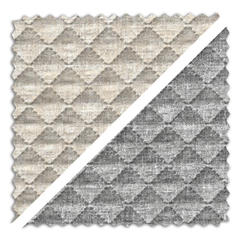 Tecido jacquard acolchoado Mist | Reversível bicolor | 270?cm sem cedência | Design acolhedor Tecido jacquard acolchoado Mist | Reversível bicolor | 270?cm sem cedência | Design acolhedor