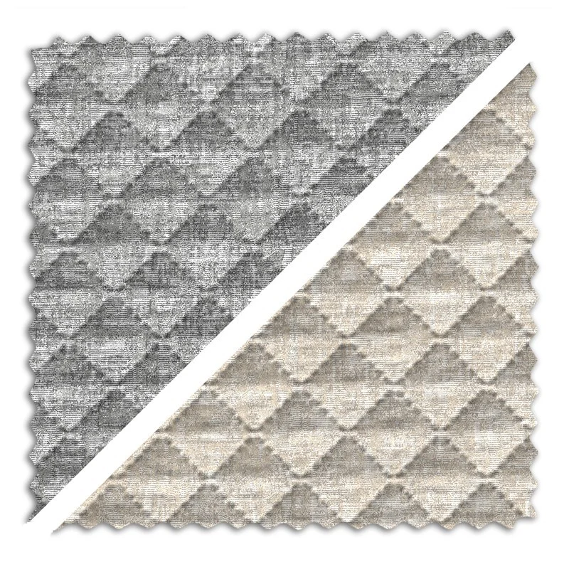 Tecido jacquard acolchoado Mist | Reversível bicolor | 270?cm sem cedência | Design acolhedor Tecido jacquard acolchoado Mist | Reversível bicolor | 270?cm sem cedência | Design acolhedor