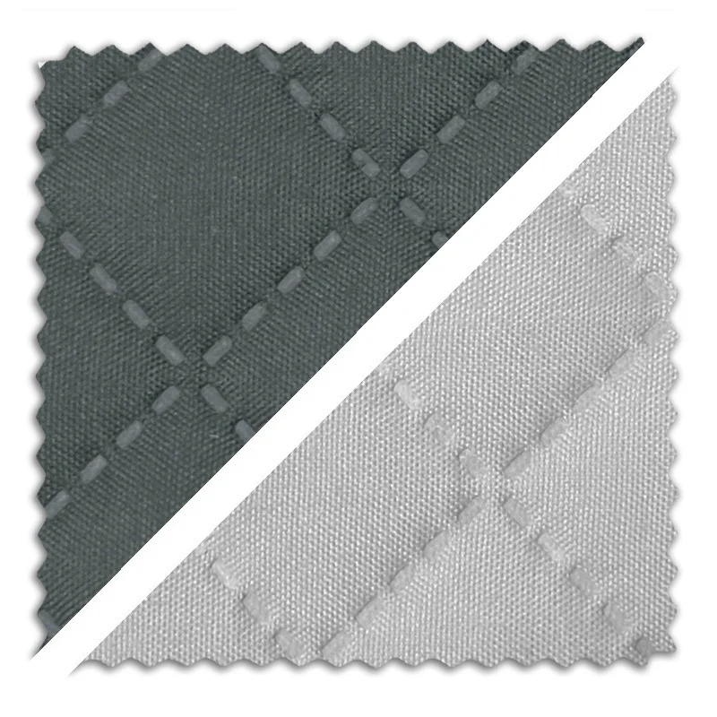 Tecido jacquard acolchoado reversível a metro, modelo Oslo Tecido jacquard acolchoado reversível a metro, modelo Oslo