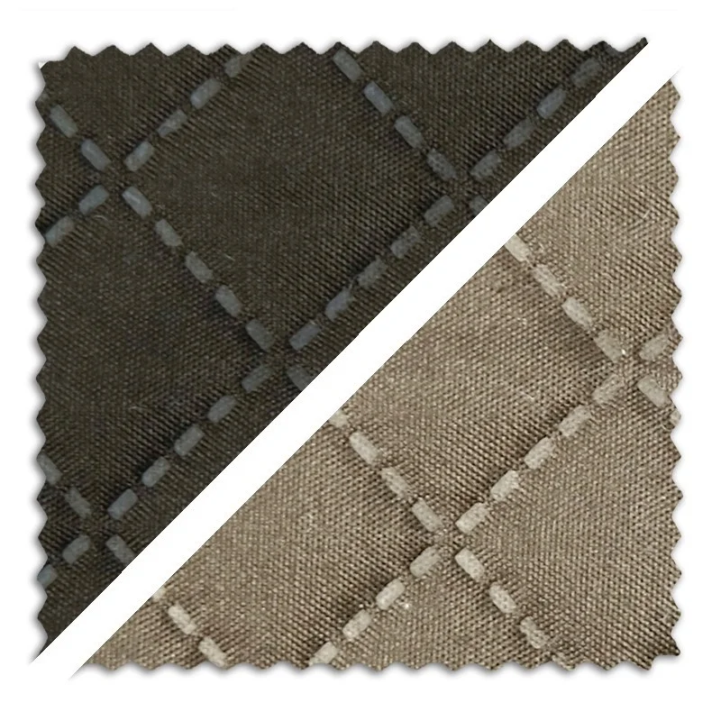 Tecido jacquard acolchoado reversível a metro, modelo Oslo Tecido jacquard acolchoado reversível a metro, modelo Oslo