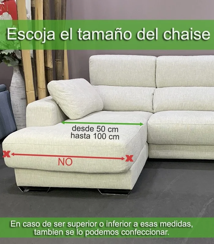 Capa acolchoada personalizada para chaise Relax modelo Noruega Capa acolchoada personalizada para chaise Relax modelo Noruega