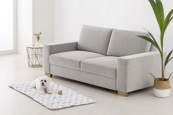 O Topper Zazu Pet-Friendly protege o seu sofá de animais de estimação e manchas