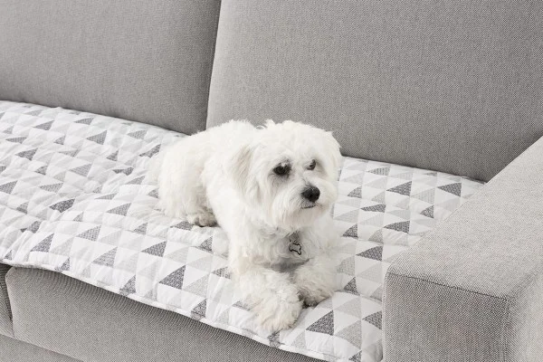 O Topper Zazu Pet-Friendly protege o seu sofá de animais de estimação e manchas
