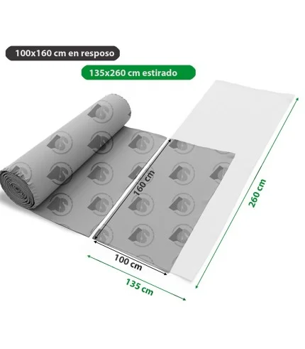 Tecido bielástico por metro Cora | Elasticidade em duas direções | Ajuste flexível | Ideal para estofos