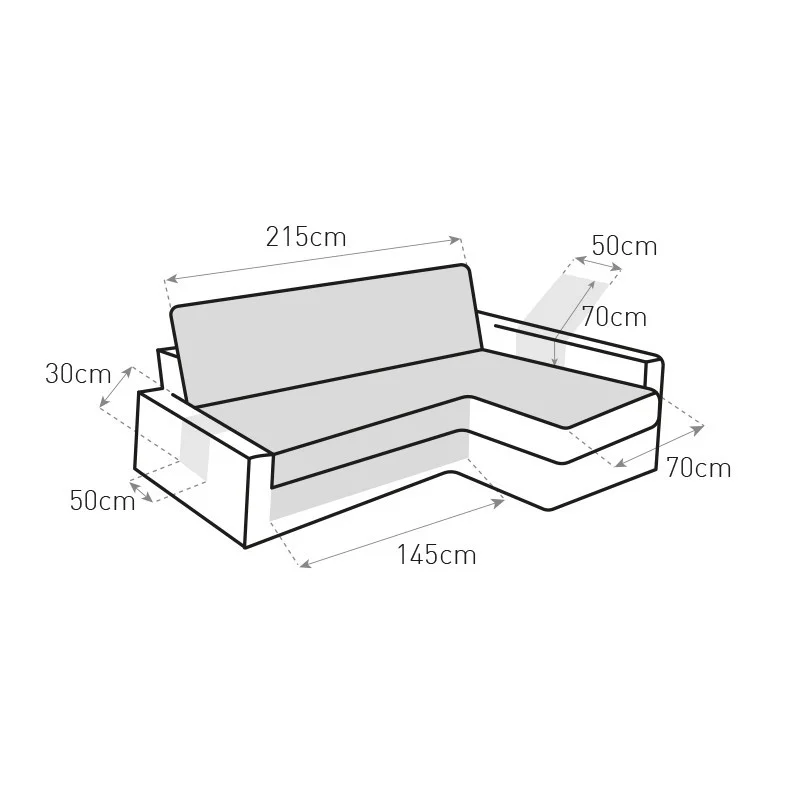 Capa almofadada para sofá-cama Ikea Friheten Capa almofadada para sofá-cama Ikea Friheten