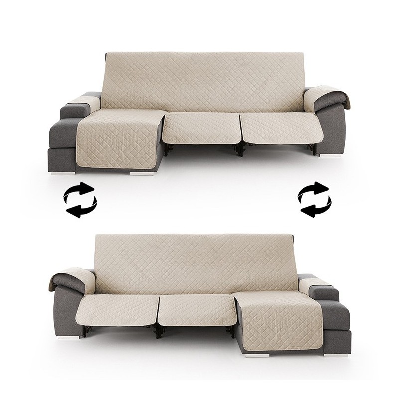 Funda acolchada Modelo Couch Cover para Chaise Longue relax Funda acolchada Modelo Couch Cover para Chaise Longue relax