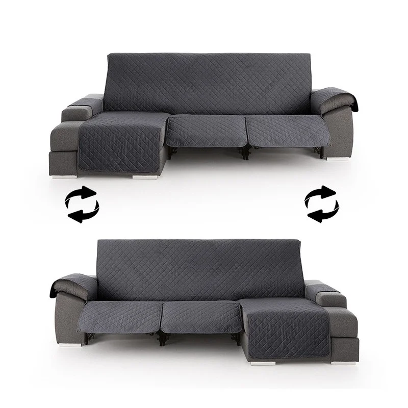 Funda acolchada Modelo Couch Cover para Chaise Longue relax Funda acolchada Modelo Couch Cover para Chaise Longue relax