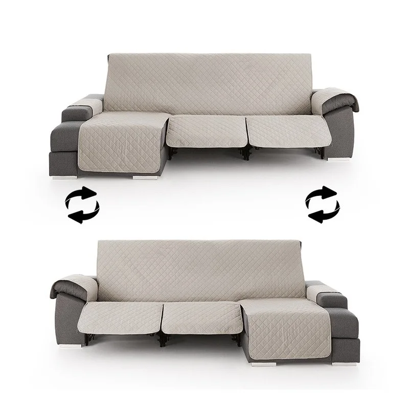 Funda acolchada Modelo Couch Cover para Chaise Longue relax Funda acolchada Modelo Couch Cover para Chaise Longue relax