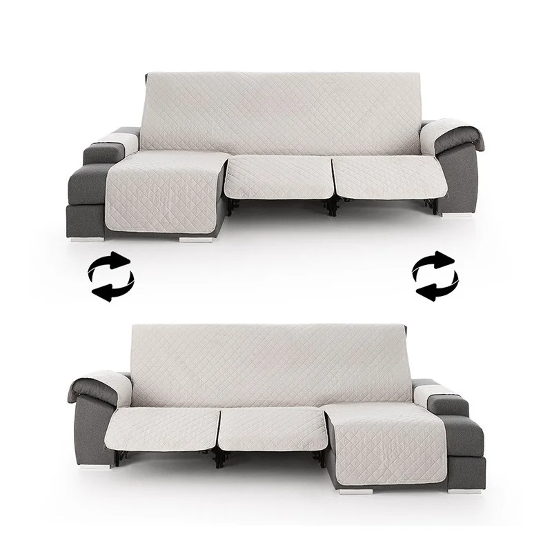 Funda acolchada Modelo Couch Cover para Chaise Longue relax Funda acolchada Modelo Couch Cover para Chaise Longue relax