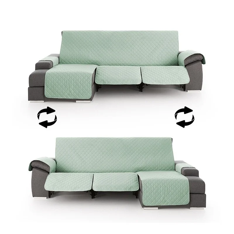 Funda acolchada Modelo Couch Cover para Chaise Longue relax Funda acolchada Modelo Couch Cover para Chaise Longue relax