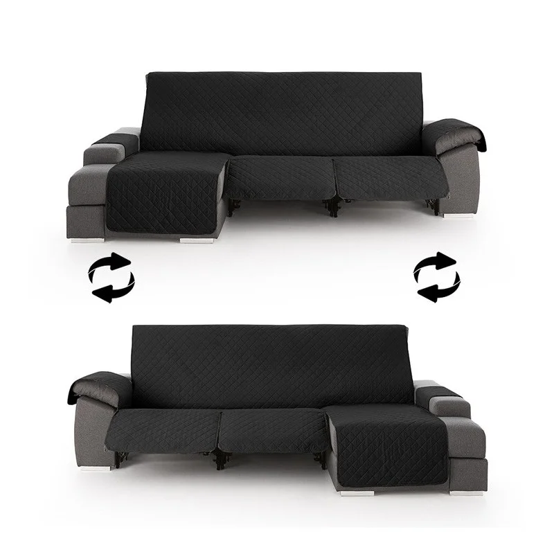 Funda acolchada Modelo Couch Cover para Chaise Longue relax Funda acolchada Modelo Couch Cover para Chaise Longue relax