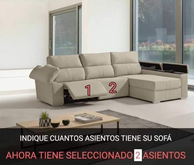 Capa acolchoada personalizada para chaise Relax modelo Noruega