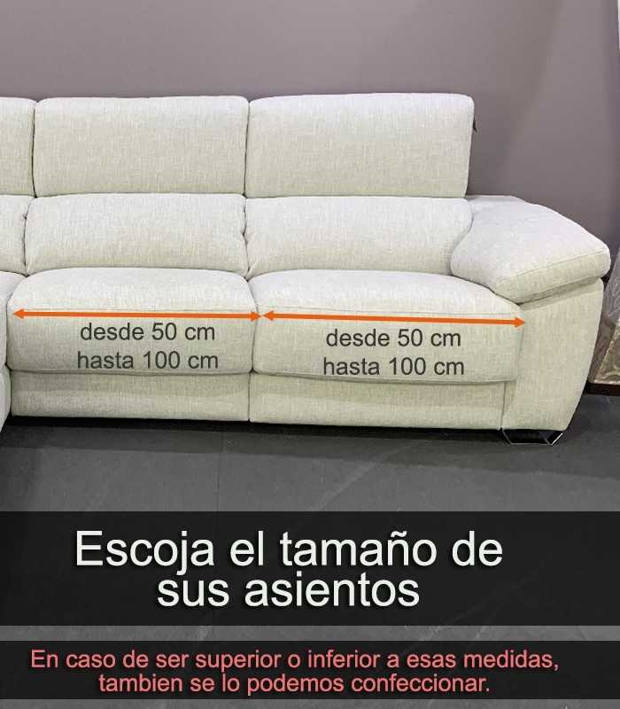 Capa chaise longue relax Noruega | Acolchoada à medida | Proteção integral | Estilo personalizado