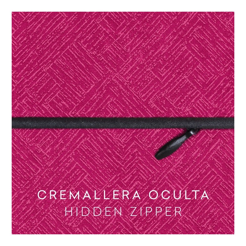 Funda de cojín anti manchas con cremallera modelo Fuji Funda de cojín anti manchas con cremallera modelo Fuji