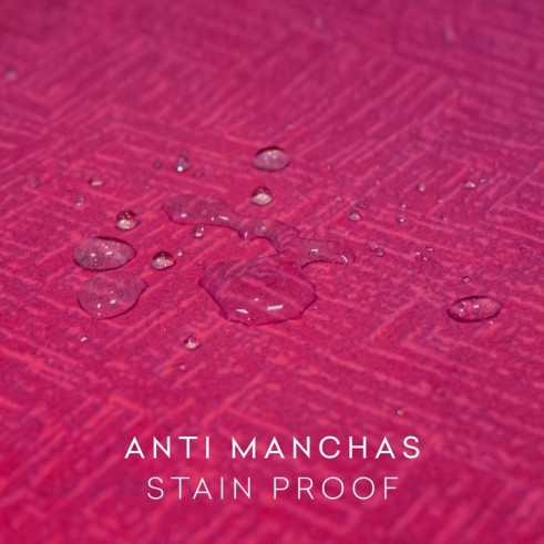 Funda de cojín anti manchas con cremallera modelo Fuji