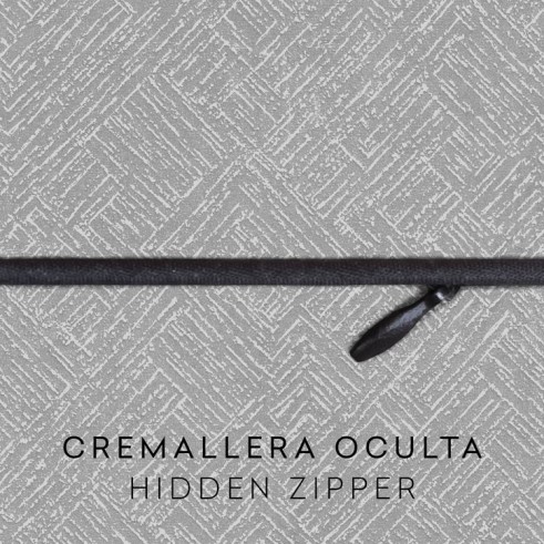 Funda de cojín anti manchas con cremallera modelo Fuji