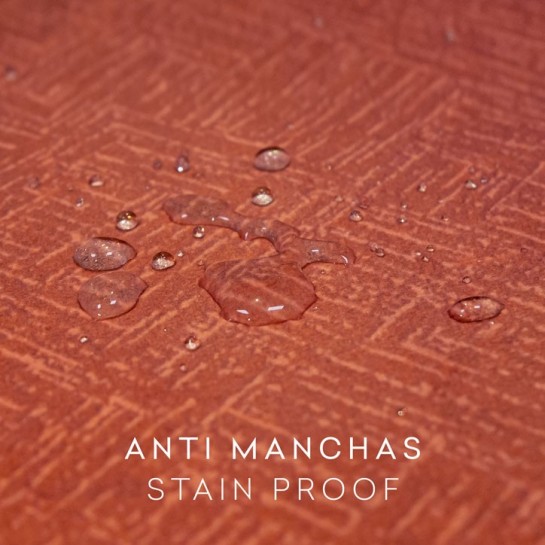 Funda de cojín anti manchas con cremallera modelo Fuji