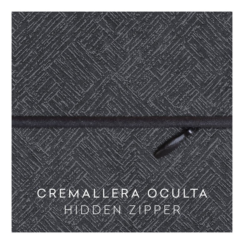 Funda de cojín anti manchas con cremallera modelo Fuji