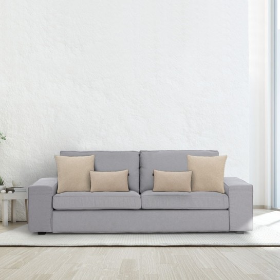 Funda de cojín anti manchas con cremallera modelo Fuji