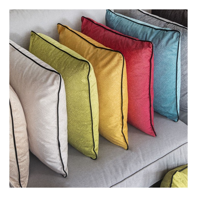 Funda de cojín anti manchas con cremallera modelo Fuji