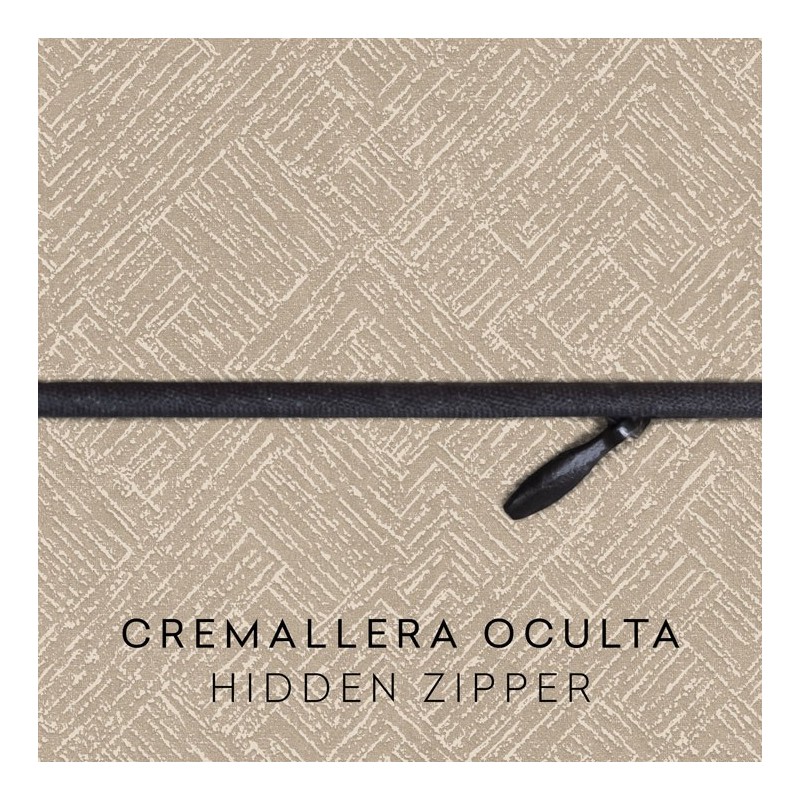 Funda de cojín anti manchas con cremallera modelo Fuji Funda de cojín anti manchas con cremallera modelo Fuji