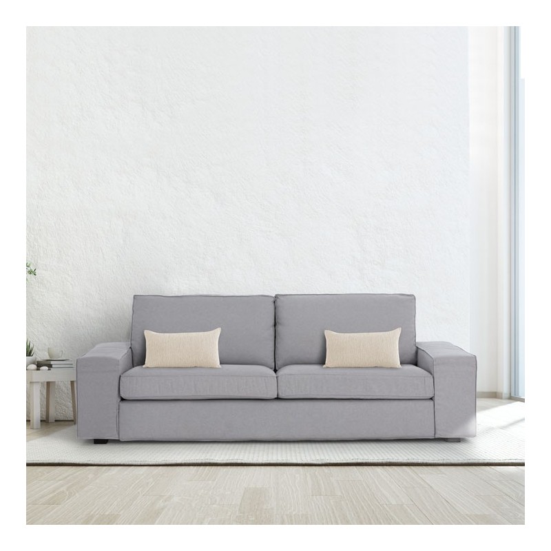 Funda chenilla con cremallera para cojín modelo Mid