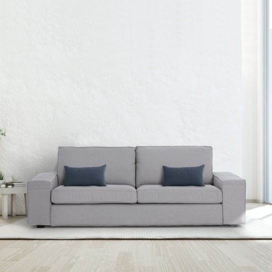 Funda chenilla con cremallera para cojín modelo Mid