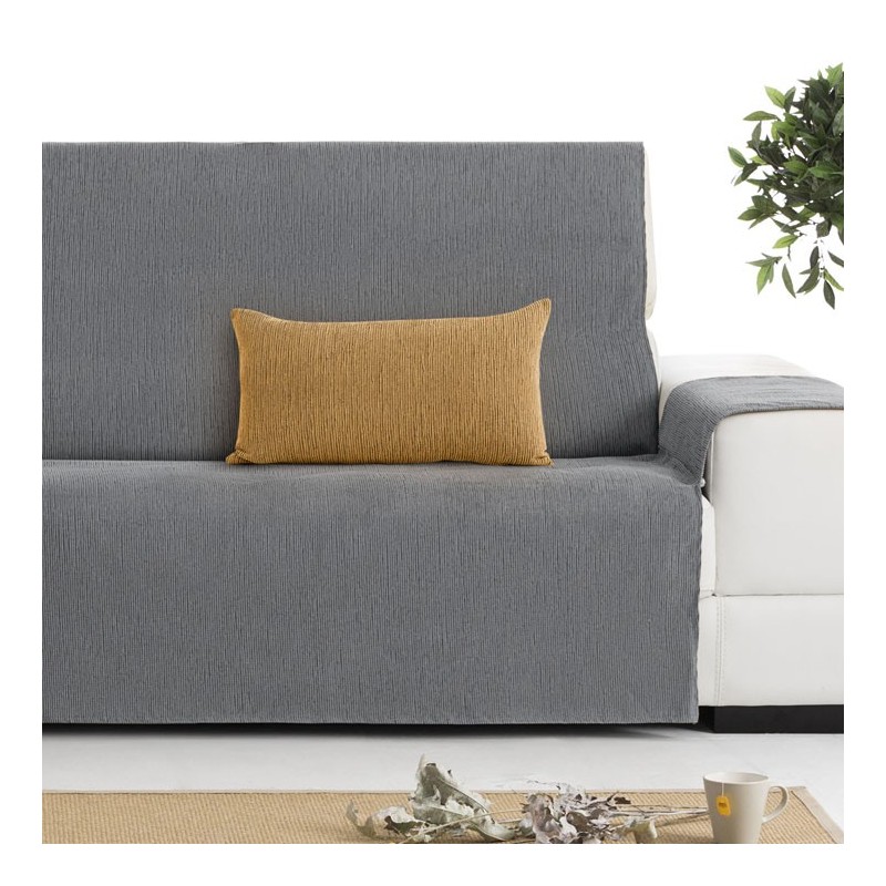 Funda chenilla con cremallera para cojín modelo Mid