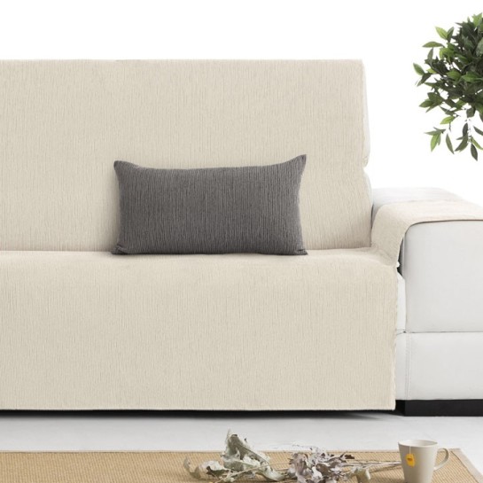 Funda chenilla con cremallera para cojín modelo Mid