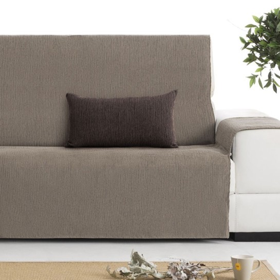 Funda chenilla con cremallera para cojín modelo Mid