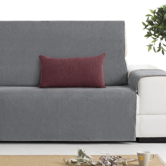 Funda chenilla con cremallera para cojín modelo Mid