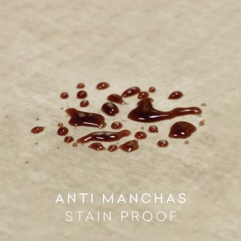 Funda de cojín anti manchas con cremallera modelo Turín