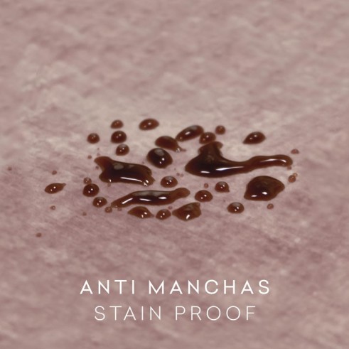 Funda de cojín anti manchas con cremallera modelo Turín