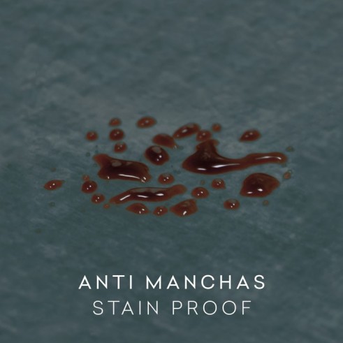 Funda de cojín anti manchas con cremallera modelo Turín