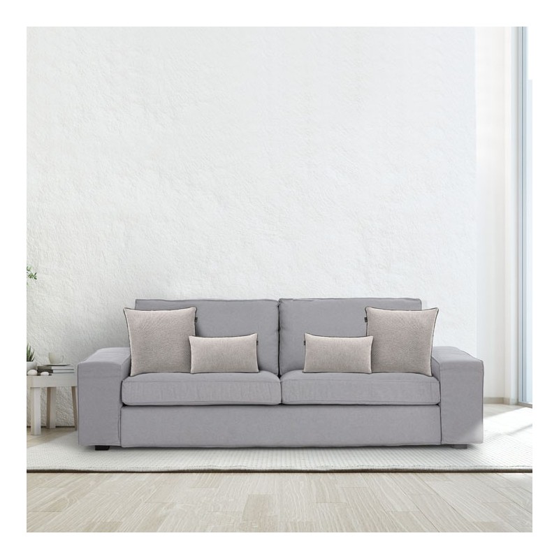 Funda chenilla con cremallera para cojín modelo Valeria Funda chenilla con cremallera para cojín modelo Valeria