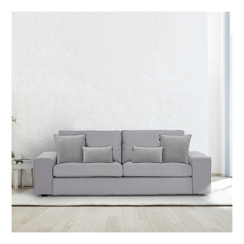 Funda chenilla con cremallera para cojín modelo Valeria Funda chenilla con cremallera para cojín modelo Valeria