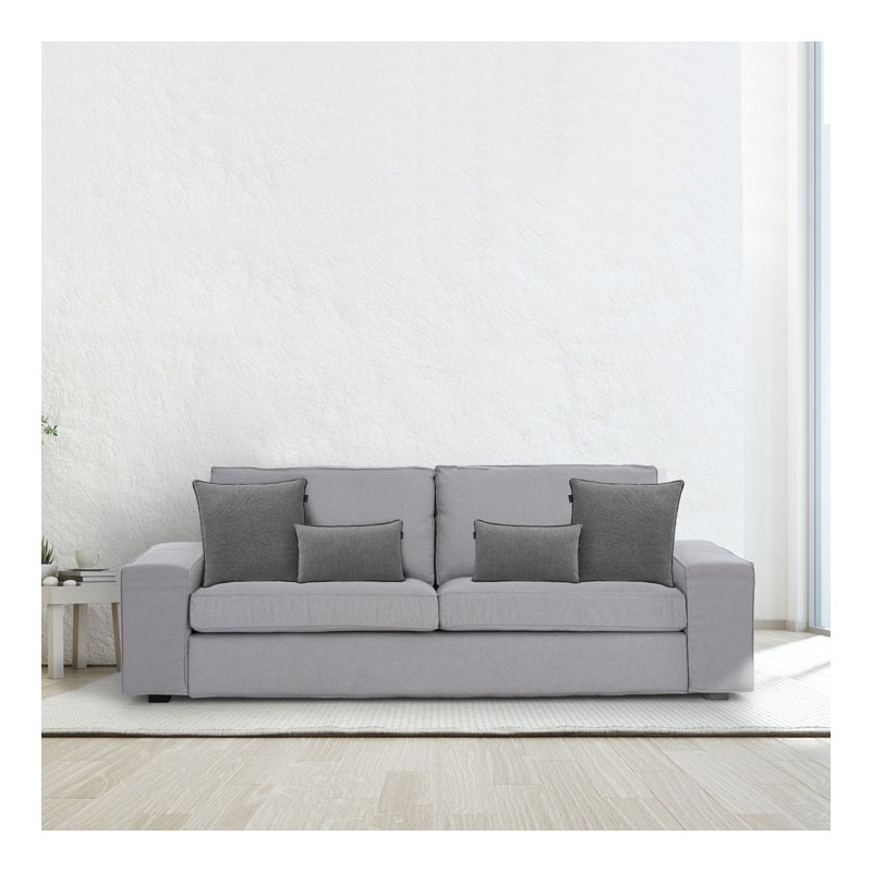 Funda chenilla con cremallera para cojín modelo Valeria Funda chenilla con cremallera para cojín modelo Valeria