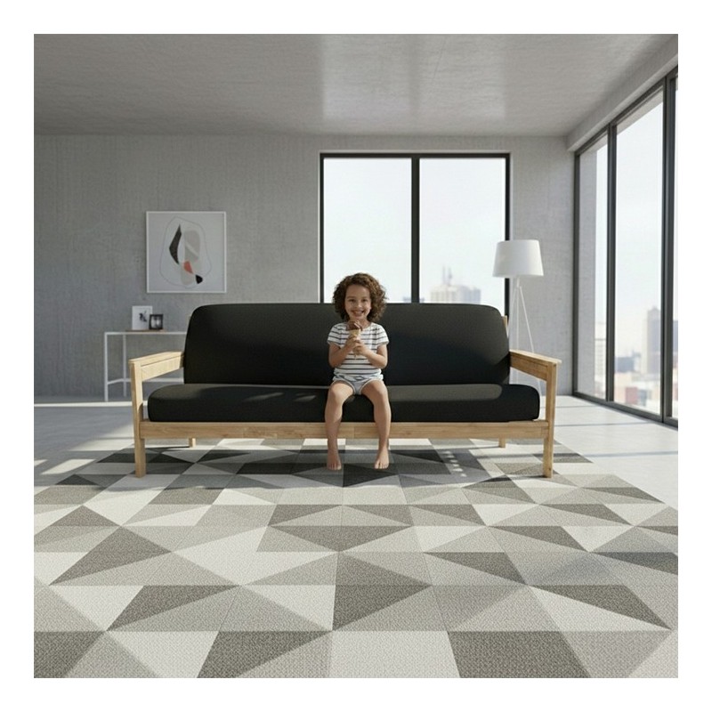 Funda superelástica para sofá cama nido con brazos de madera – Modelo Roc Funda superelástica para sofá cama nido con brazos de madera – Modelo Roc