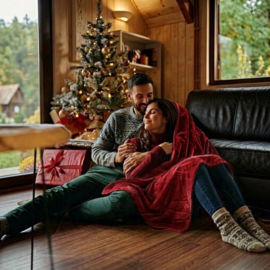 Manta Velvet para sofá y cama marca Pierre Cardin