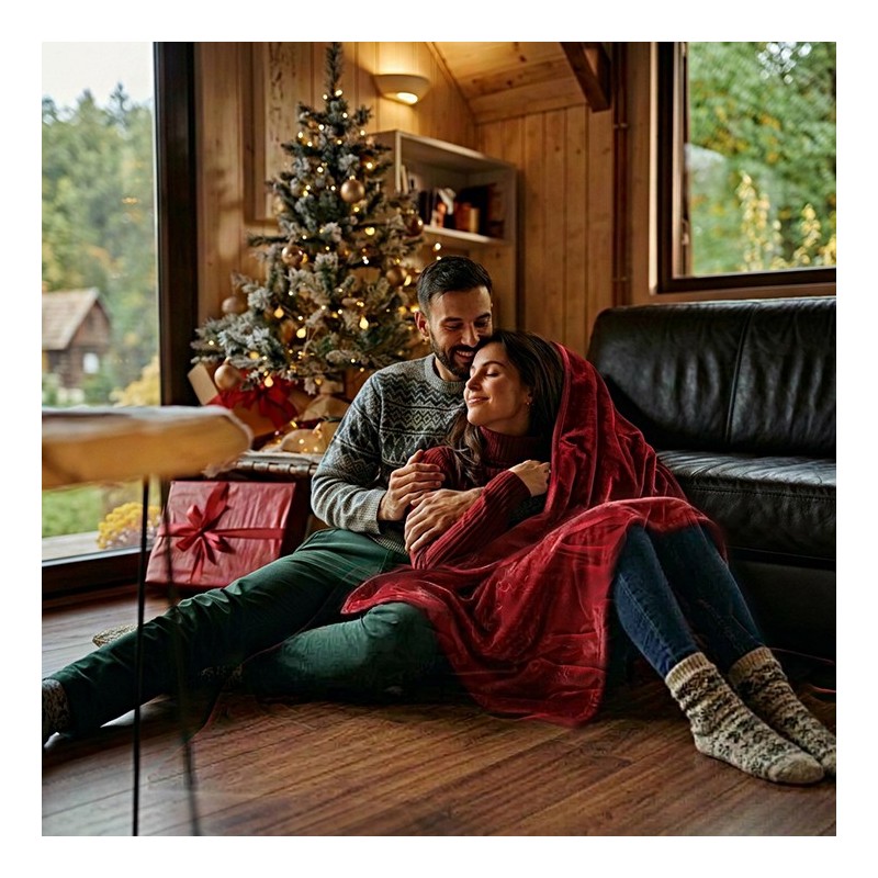 Manta Velvet para sofá y cama marca Pierre Cardin